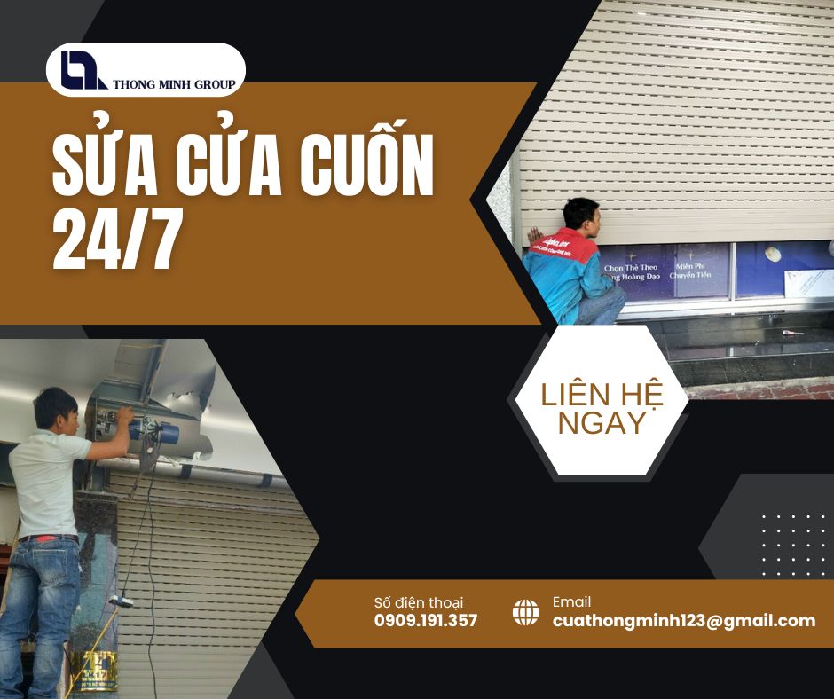 sửa cửa cuốn 24/7 